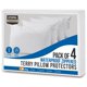 thumbnail image 1 of Protector de almohada Utopia Bedding, tamaño king, impermeable, con cierre, 1 of 8