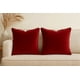 thumbnail image 2 of Cojines Decorativos Felpa Rojo, 2 of 2
