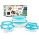 thumbnail image 2 of Set 6 Fuentes con Tapa Silicona Magic Crisper, 2 of 2