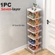 thumbnail image 1 of 1pc Stackable Shoe Rack for Small Spaces - Easy to Assemble and Organize Your Footwear, 1 of 3