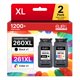 thumbnail image 1 of Cartuchos de tinta ejet 260XL/261XL (2 unidades) negro/color, 1 of 8