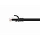 thumbnail image 2 of Cable de parche Monoprice Cat5e 10 pies / 3 m UTP 24 AWG 350 MHz negro, 2 of 6