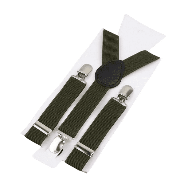 Suspensor Tirantes Para Pantalones 3,5 Cm Colores Varios