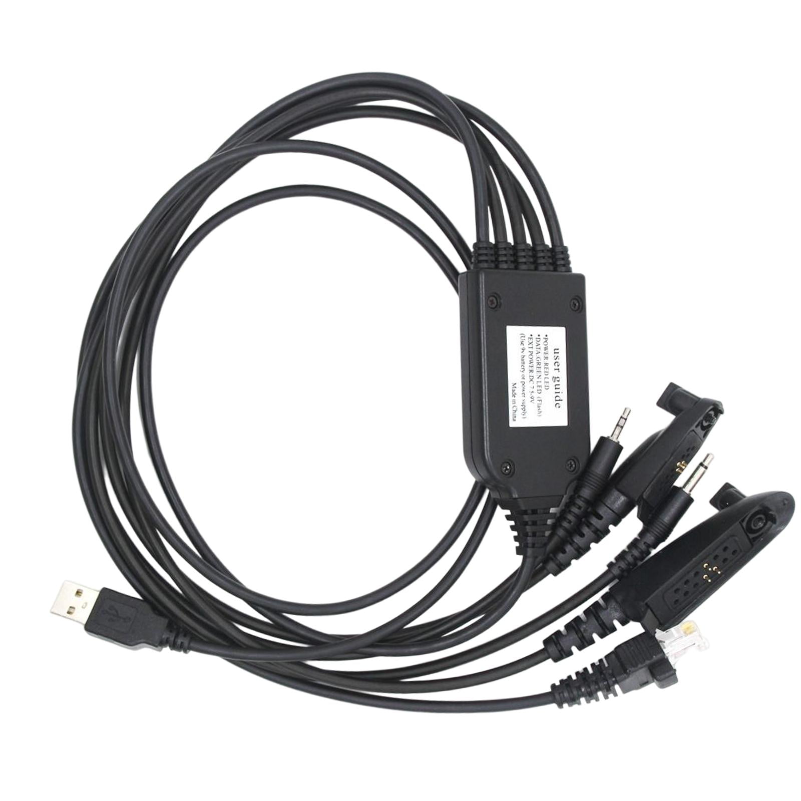 Bothyi - Cable De Programación Usb 5 En 1 Para Ex600 Gp328plus Ex500 Ht1250