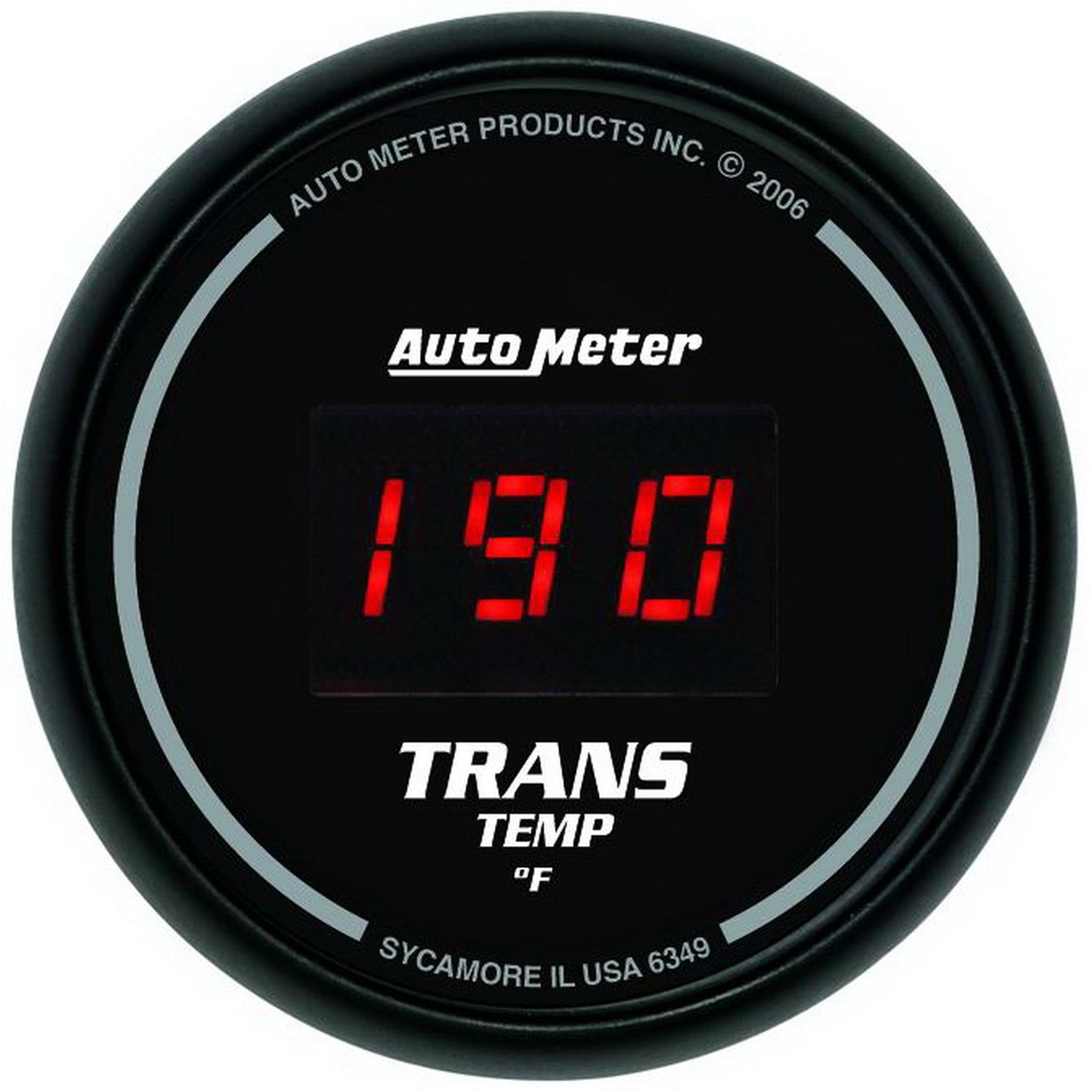 Auto Meter - Medidor Automático De Temperatura De Transmisión Sport-comp 6349