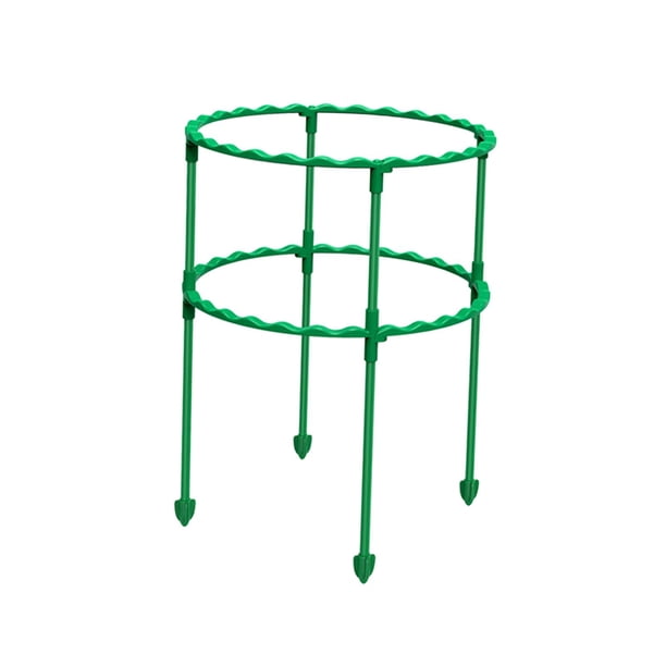 Enrejado de jardín y jaulas para tomates, soportes para plantas Enrejado para plantas trepadoras en interiores y exteriores, jaula para tomates DIY Doble Capa 25cm