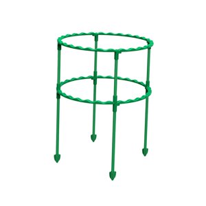 Magideal - Enrejado De Jardín Y Jaulas Para Tomates, Soportes Para Plantas Enrejado Para Plantas Trepadoras En Interiores Y Exteriores, Jaula Para Tomates Diy Doble Capa 25Cm
