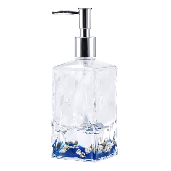 Dispensador de Jabón para Baño Locco Decor Acrílico con Conchas del Océano