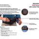 thumbnail image 3 of Soporte lumbar para espalda MUELLER Sports Medicine, ajustable, negro, 3 of 7