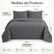 thumbnail image 3 of Cubrecama Verano Quilt Wonder Queen 220x240 Cm Reversible 2 Fundas Gris, 3 of 3
