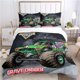 thumbnail image 1 of Monster Truck Duvet Cover Catroon Monster Jam Bedding sets Soft Quilt Cover and Pillowcases for Teens Single/Double/Queen/ Bed Sheets, 1 of 5