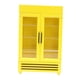 thumbnail image 3 of Mini 1/12 Casa De Mu?ecas Refrigerador Congelador Muebles De Madera Para Ni?os Amarillo, 3 of 5