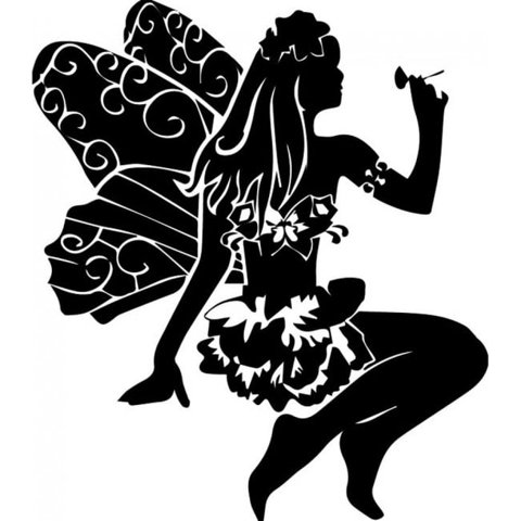 Rienda Libre Graphics - Decomural Fairy Flower Princess Ws-32767