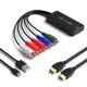 thumbnail image 1 of Convertidor YPbPr a HDMI RuiPuo componente hembra 1080P/720P, 1 of 7