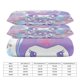 thumbnail image 2 of Kuromi Print Bedding Set Pattern Duvet Cove Set 3 Pieces 1 Quilt Cover And 2 Pillowcases for Women Men Teens, 2 of 5