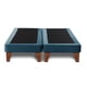 thumbnail image 1 of Base Cama Europea Zen Tela Azul King, 1 of 3