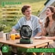thumbnail image 2 of Ventilador para camping FRIZCOL con batería de 48000 mAh, luz y control remoto, verde, 2 of 6