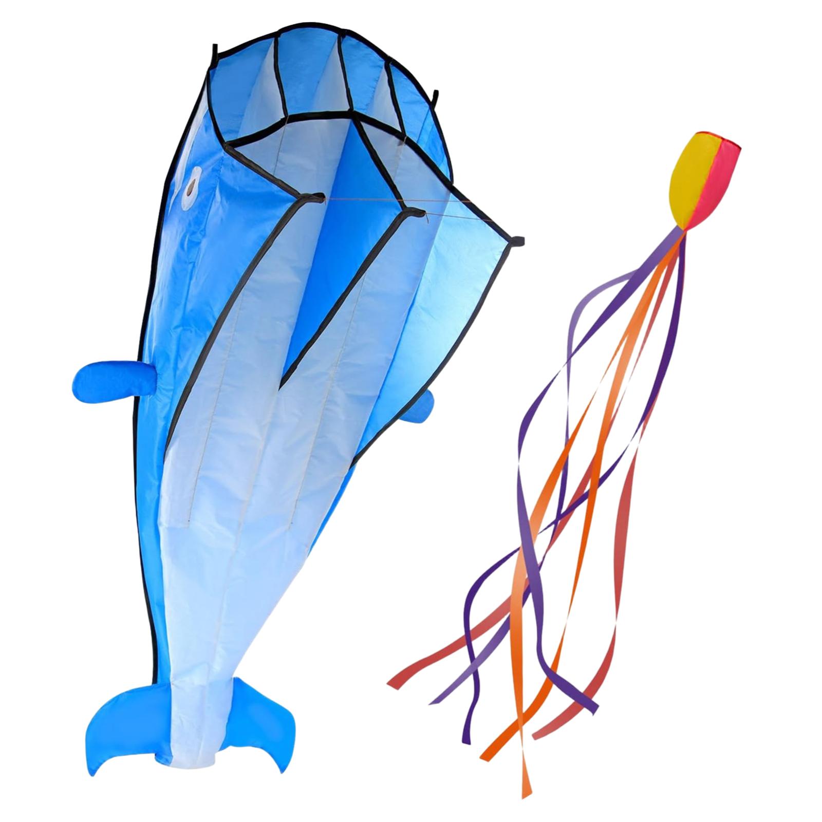 Magideal - Cometa De Ballena, Ideal Para Familias, Para Disfrutar Al Aire Libre, Fácil De Volar Para Todas Las Edades, Ideal Para Actividades En Pastizale