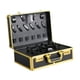 thumbnail image 1 of Estuche De Almacenamiento Para Kit De Herramientas De Corte De Cabello De Salón Con Cerradura De Código Estuche De Transporte Para Peluquero Dorado, 1 of 5