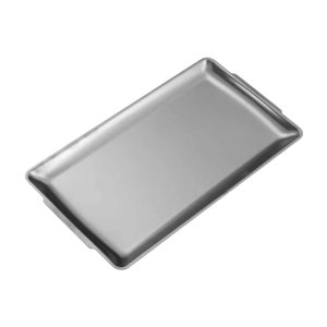 Bothyi - Bandeja Organizadora De Acero Inoxidable Para Servir, Para Fiestas De Barbacoa, Buffet, 36 X 20 Cm