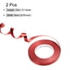thumbnail image 2 of Uxcell Cinta Rizada Crimpada Cuerda de Globo Metálica 2 Rollos para Decoración de Fiesta Envoltura de Regalos Artesanías Rojo, 2 of 5
