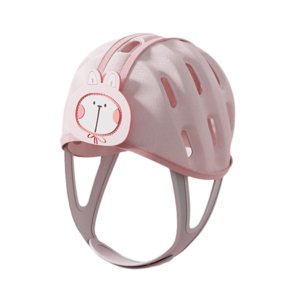 Magideal - Casco De Bebé Protección Para Sombrero, Suave Anticaída Anticolisión, Cómodo Para Gatear Y Caminar Gorra Infantil Para Niños Niñas Bebés, Rosa