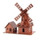 thumbnail image 4 of Rompecabezas 3D Casa De Madera Construcción De Casa De Madera Creativa Para Regalo Adultos Niños, 4 of 5