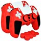 thumbnail image 1 of Capa de Silicona Antideslizante Roja HLRAO Pack de 2 para PS5, 1 of 7