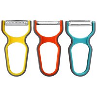 Magideal - 3 Piezas De Utensilios De Cocina Para Verduras, Acero Inoxidable, Multifuncional, De Patatas Para , Naranja, , Verduras
