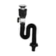 thumbnail image 1 of Manguera de desagüe para fregadero de cocina, manguera de desagüe de un solo tanque con tapón para fregadero, manguera de desagüe para lavabo, manguer, 1 of 5