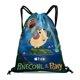thumbnail image 1 of Piña y Pony Mochila de Cuerdas para Deportes y Gimnasio, Bolsa de Cuerdas Resistente al Agua, Bolsa Cinch, 30×40cm, 1 of 6