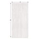 thumbnail image 2 of Cortina Beistle Gleam 'N de 1 capa, blanca, 240 cm x 90 cm, 2 of 7