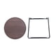 thumbnail image 4 of Mesa Terraza Redonda Lat Madera Café - Negro, 4 of 8
