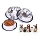 thumbnail image 1 of Plato Acero Inoxidable Perros Gatos Mascota 14cm Mediano, 1 of 3