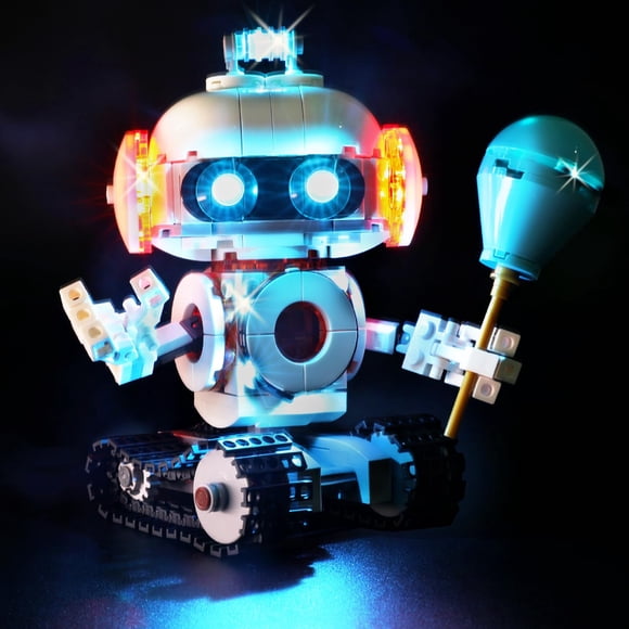 Kit de luces LED flashebrick para Lego Creator 31164 Robot