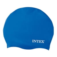 Gorro De Natación Intex Talla 8+ Azul
