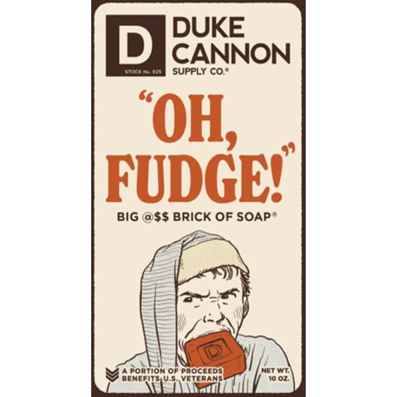 Soap Duke Cannon Big Ass Brick Oh Fudge Scent 300 ml, 1 paquete
