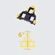 thumbnail image 3 of Calas Shimano Spd-sl Sm-sh11 Amarillas Flotantes 6° Ruta, 3 of 5