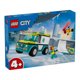 thumbnail image 1 of Bloques de Construcción Ambulancia de Emergencias y Chico de Snowboard, 1 of 4