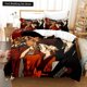 thumbnail image 1 of x2026 Bed Sheets Anime Samurai Champloo Bedding Set Duvetcover Comforter Bed Set Quilt Cover Pillowcase, Twin Size Boys Girls Adults 3-Piece Bedding Set (1 Duvet Cover + 2 Pillow Shams) nj2026, 1 of 5