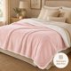 thumbnail image 3 of Manta Martiné Flannel Sherpa 127x152 cm Rosa claro, 3 of 3