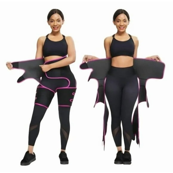 Faja Reductora Mujer Ejercicio Fitness Abdomen Pierna L/XL