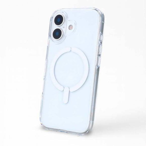 Carcasa Logo Compatible con MagSafe Transparente para iPhone 17