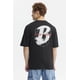 thumbnail image 2 of Polera Hombre Oversize Print Negro - ll, 2 of 4