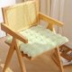 thumbnail image 1 of Xiao Hua Cojines para asiento - 2 cojines suaves, 45 x 45 cm, color verde claro, cojín de felpa premium con relleno de esponja cómodo, cojín ideal para sillas de oficina y asientos del hogar., 1 of 3