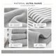 thumbnail image 4 of Set 8 Toallas De Baño Secado Rapido Distintos Tamaños Deco gris, 4 of 4