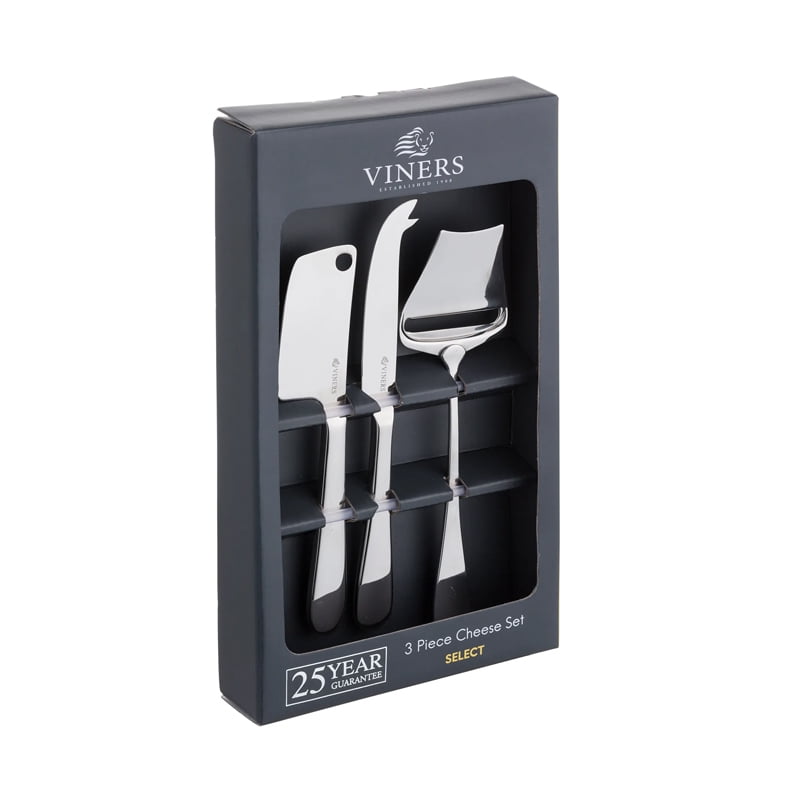 Viners - Set 3 Piezas Queso Select Acero Inoxidable