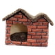 thumbnail image 3 of Cama para mascotas, forma de casa, cama para dormir, cómoda tienda plegable para mascotas, almohadilla extraíble cálida para suministros para perros p, 3 of 5