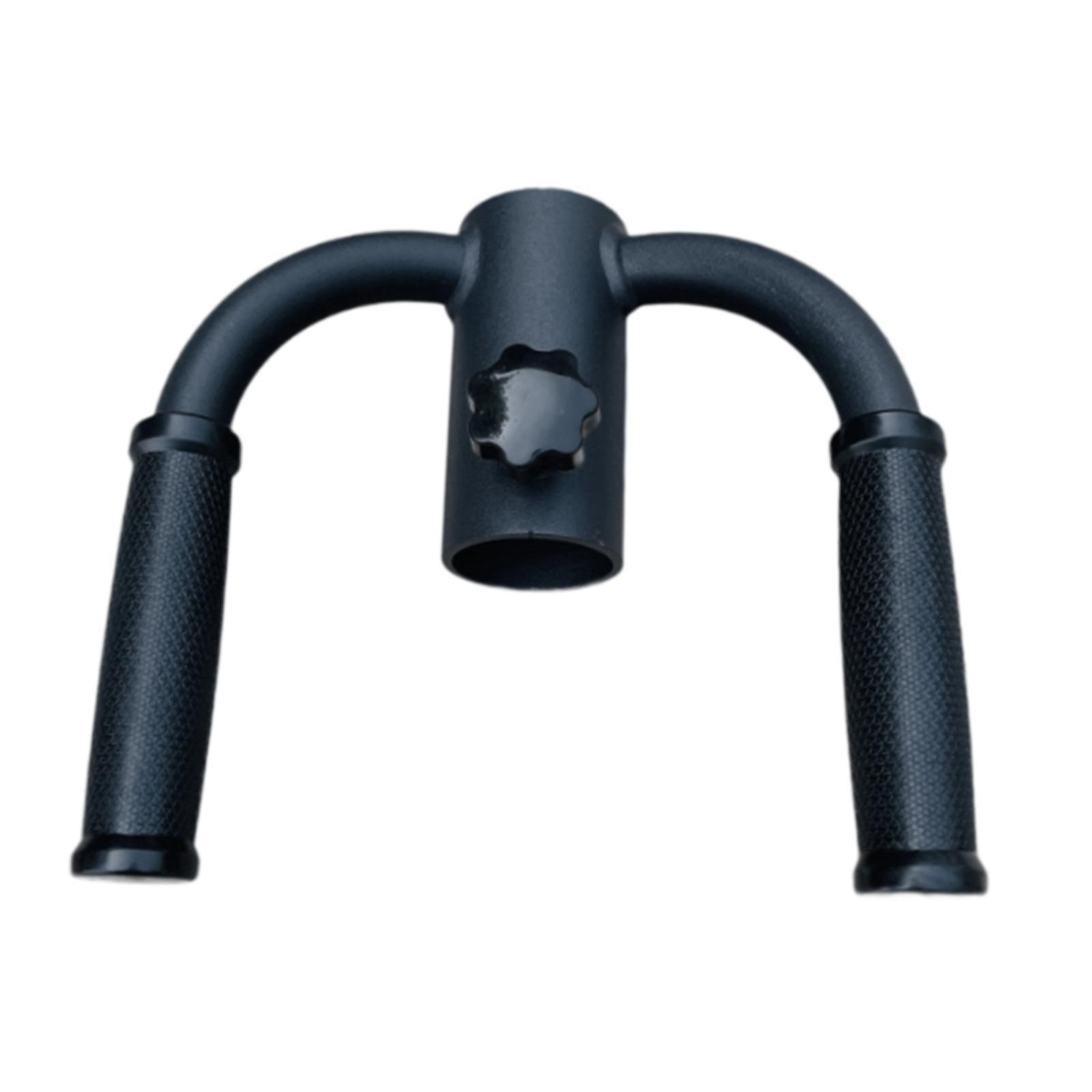 Ioensy - Accesorio De Remo Con Barra En T Y Agarre Manual De Metal Para Entrenamiento De Fuerza De Cuerpo Completo Con Barra, Color Negro
