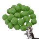 thumbnail image 1 of Uxcell 30 Pcs Juguete para Gato Bola de Pompones de Peluche Suave 1.2" Verde Oscuro, 1 of 6